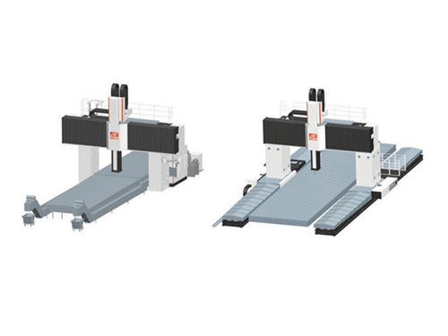 Mesin bor dan penggilingan gantry CNC